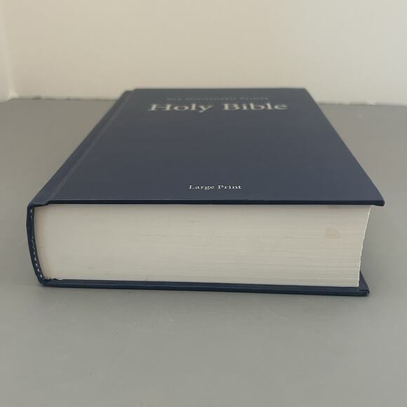 NIV Holy Bible Large Print by Zondervan Hardcover 2011 - Picture 5 of 8